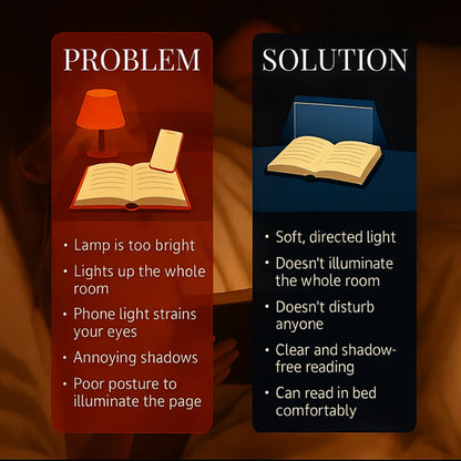 GlowEase Book Light™️